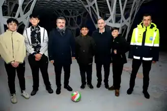 Piremir'e 9 Bin m² Spor Kompleksi!