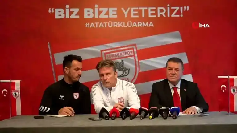 Samsunspor'a Yıldız Yetiştiren Teknik Direktör!