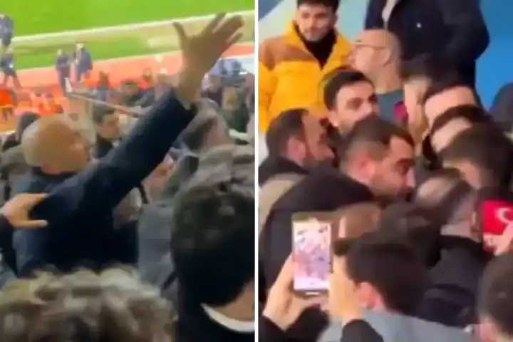 Fenerbahçe-Eyüpspor Maçında Taraftar-Yönetici Gerginliği!