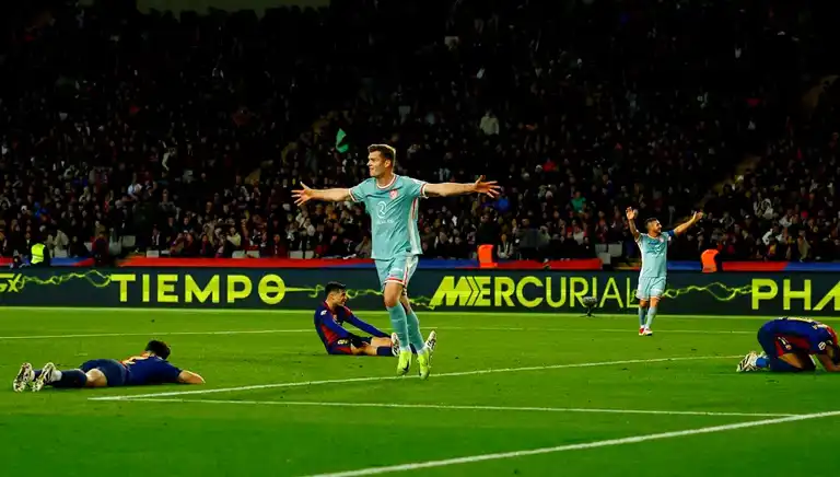 Atletico Madrid, Barcelona'yı Yendi, Zirvede!